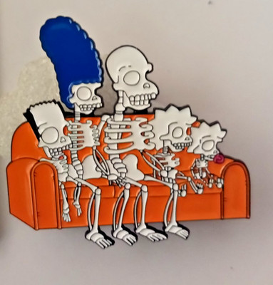 SIMPSONS- LARGE PIN-2 OR MORE PINS $5.49 SHIPPING-SPEND $20 SHIPPING IS FREE