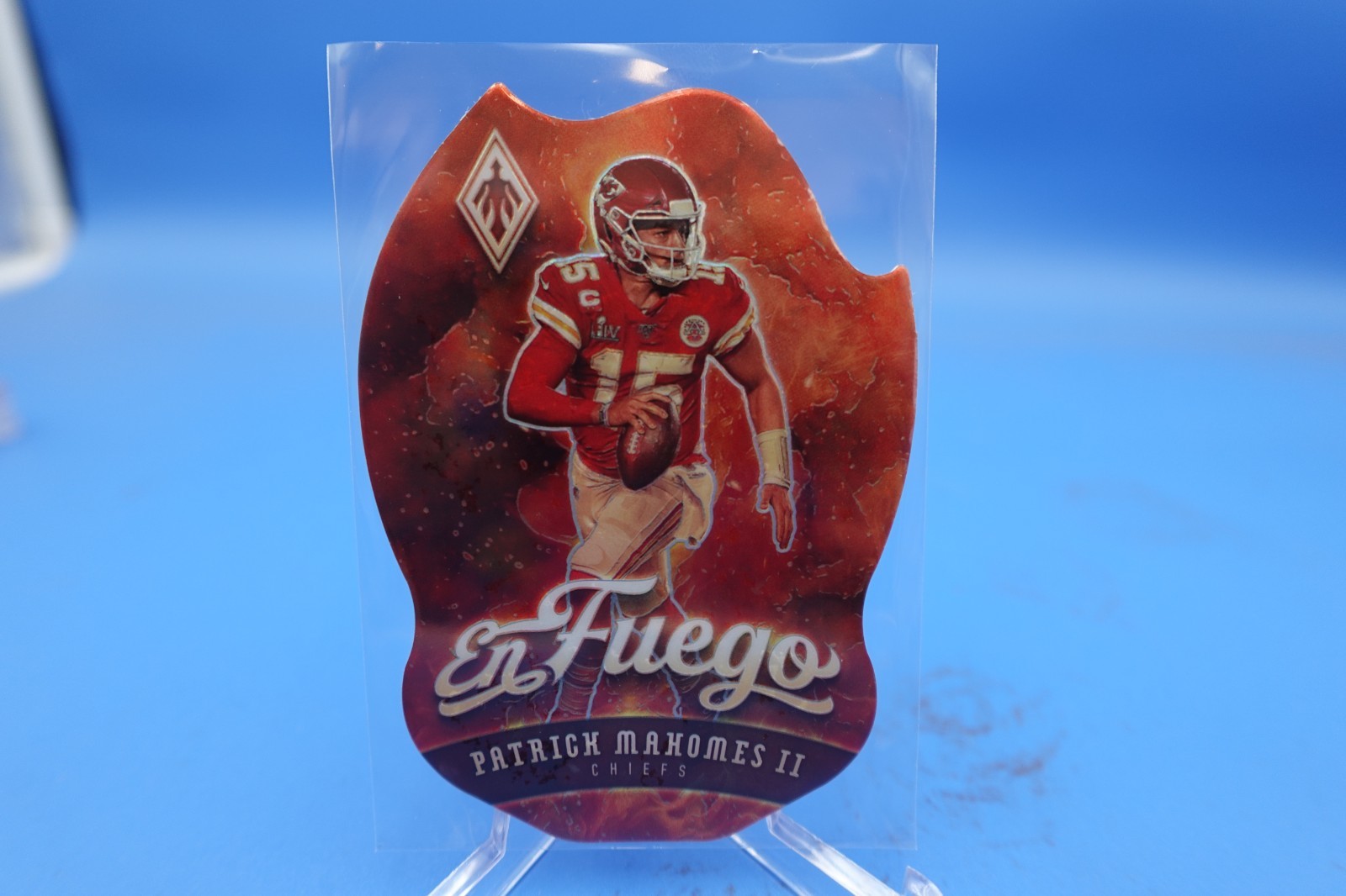 2020 Phoenix En Fuego Patrick Mahomes #2 Die Cut SSP