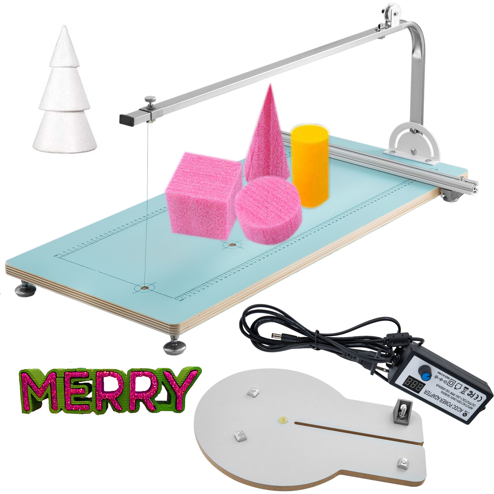 Machine de découpe polystyrène 20 cm à fil chaud VEVOR pour bloc de mousse