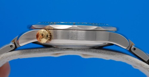 Mens Omega Seamaster 18K Gold 300M Professional watch - 41MM - Blue Dial 2342.80 - 第 3/10 張圖片