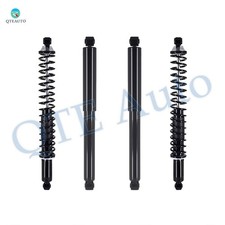 4 Front Shock Absorber-rear Complete Shock Absorber Kit For 1992-1996 Ford F-250 4 Front Shock Absorber-rear Complete Shock Absorber Kit For 1992-1996 Ford F-250