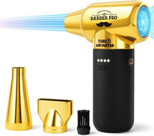 Electric Compressed Air Duster for PC Keyboard Car Hair Salon Battery Powered