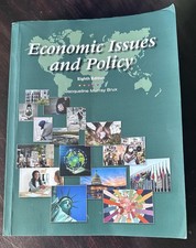 Economic Issues and Policy 8th Edition by Jac...