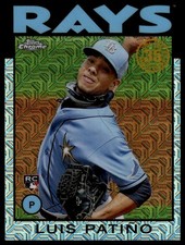 2021 Topps Update Luis Patiño #86C-44 1986 Topps Chrome