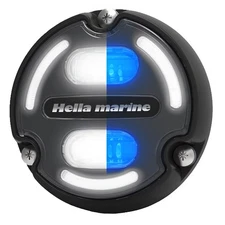 Hella Marine Apelo A2 Blue White Underwater Light - 3000 Lumens - Black Housing