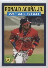 2021 Topps 1986 Topps All-Star Baseball Blue Ronald Acuna Jr #86AS39 0jb6