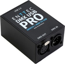 ENTTEC DMX USB Pro 512-channel USB DMX Interface 2-pack Bundle