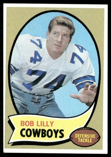 Bob Lilly 1970 Topps #87 Dallas Cowboys EX