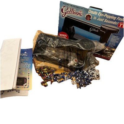 Cathy Mitchell's GeMagic Stud Setting Bedazzler Machine System & Hand Tool NEW!