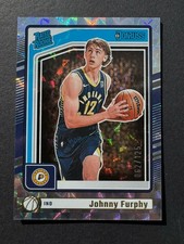2024-25 Panini Donruss Rated Rookie Hyper /125 Johnny Furphy #242 Rookie RC