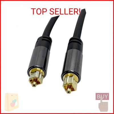 Seismic Audio - SA-ULTRAOT06 - Premium 6 Foot Optical Digital Audio Fiber Optic