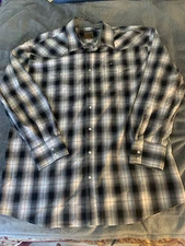 Roper Wear The Wear Mens Shirt 2XL Pearl Snap