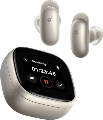 Anker - Soundcore Liberty 5 Pro Max Noise Cancelling Earbuds with AI-Note Tak...