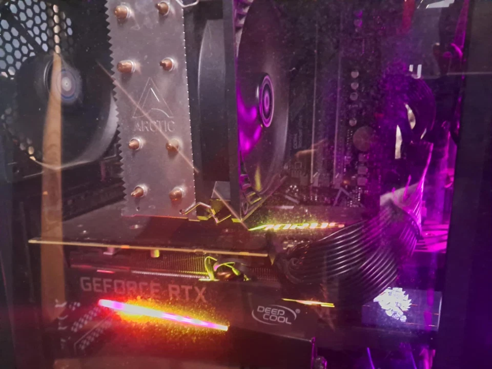 Gaming computer PC -Nvidia RTX 3060Ti - AMD Ryzen 7-5800X - 32 GB ddr4 ram - Image 3 of 4