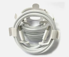 For iPhone 16 15 Pro USB-C to USB-C Braided 60W Fast Charging Cable 1 Pack