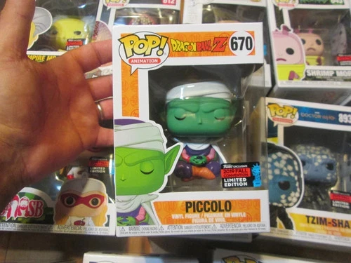 Funko POP DRAGON BALL Z PICCOLO # 670 NYCC 2019 COMIC CON SHARED GAMESTOP