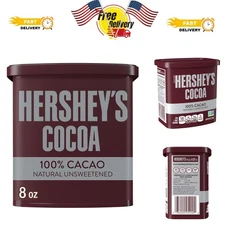 Versatile 8 Oz Unsweetened Cocoa Powder for Heavenly Desserts and Treats