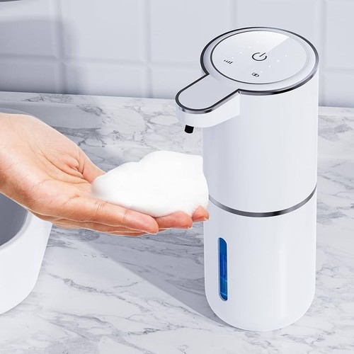 Automatic Soap Dispenser – Touchless Foaming Soap Dispenser 400ml USB...