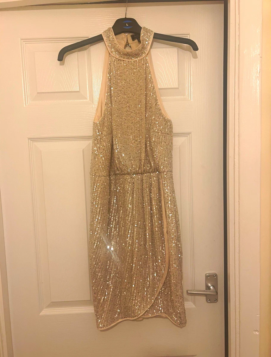 lipsy gold dress Dresses for Women with Sequins for sale SPECIAL OCACSION