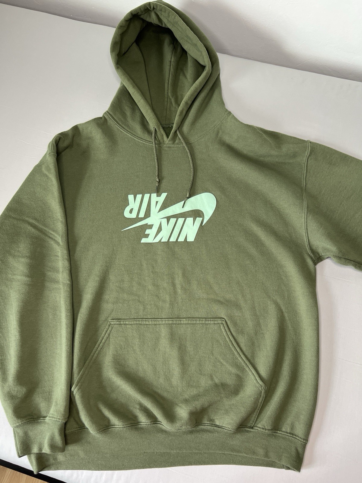 Nike Travis Scott Cactus Jack Highest Glow In Dark Green Hoodie Size Large