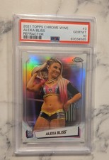 2021 Topps Chrome WWE - Alexa Bliss #3 Refractor PSA 10