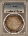 1904-O Morgan Silver Dollar PCGS MS64 New Orleans $1 Coin Nice Toning