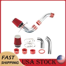 Cold Air Intake Kit Red Filter For 1989-92 1993 Ford Mustang V8 5L 3.5"