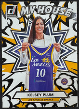 2025 Donruss WNBA #17 Kelsey Plum My House - Los Angeles Sparks