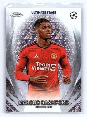 Marcus Rashford 2023-24 Topps UEFA Club Competitions Ultimate Stage Chrome