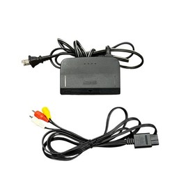 Nintendo 64 N64 Console Bundle w/ Blue Controller & Cords - Tested