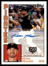 2019 Topps 1984 Rookie Autograph 150th Anniversary Kevin Kramer /150 #84RA-KK