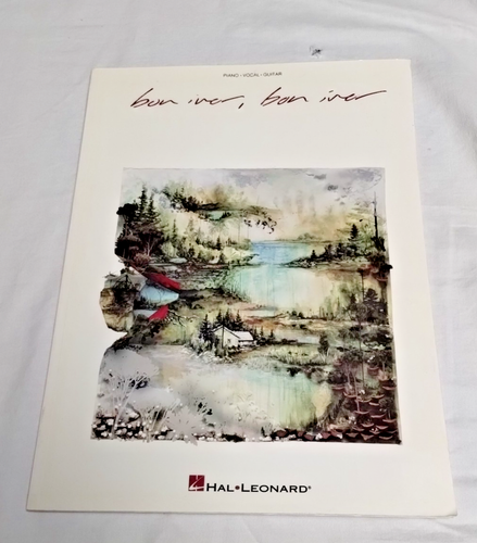 Bon Iver – Bon Iver, Sheet Music - Hal Leonard - 2011 Indie Rock Rare - Picture 2 of 9