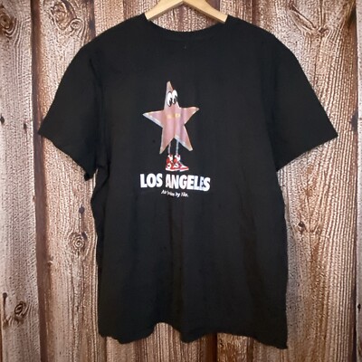 Nike Men’s Air Jordan Character LA Tee T-Shirt Black Size XL Retro