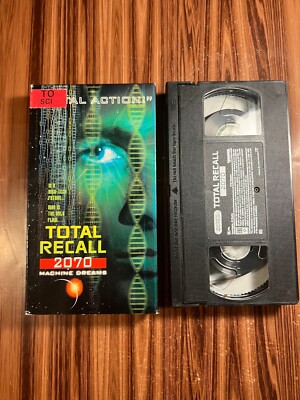 Total Recall 2070 Machine Dreams VHS 2000 Sci-Fi Horror Movie