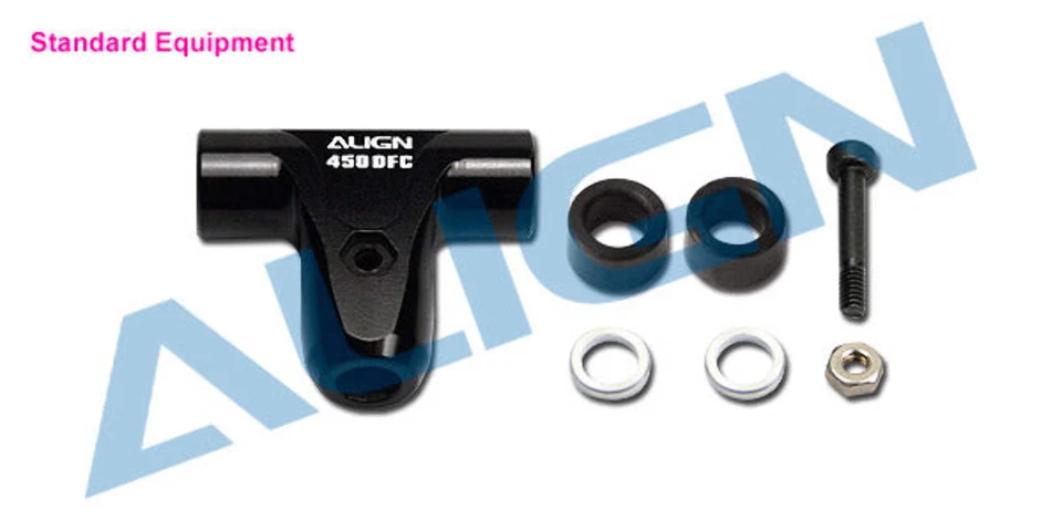 Align 450DFC Pro Head Upgrade Set (Black) : H45162T - Image 3 of 4