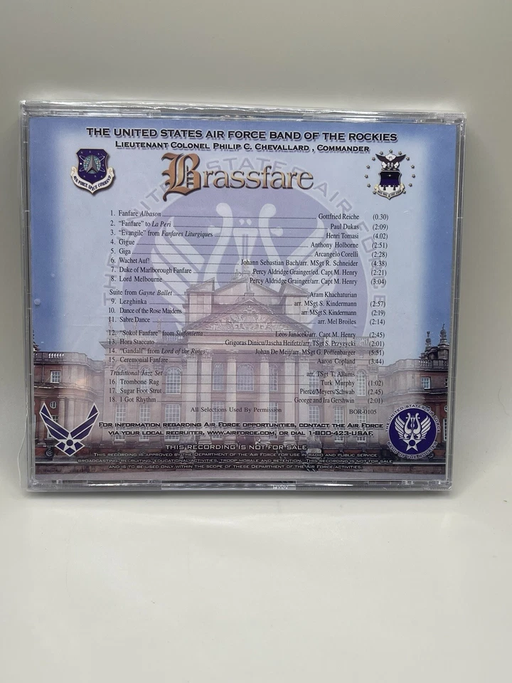 Brassfare Air Force Band of the Rockies Captain Mathew S. Henry Sealed - Image 2 of 3