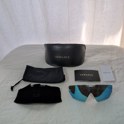 VERSACE medusa horizon maxi sunglasses, transparent (blue) VERSACE medusa horizon maxi sunglasses, transparent (blue  main image 3