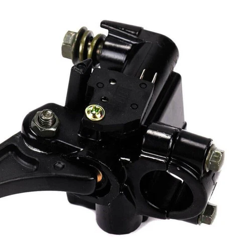 22mm Rechts Bremspumpe Bremszylinder Bremshebel Schwarz Fuer Roller Motorrad DE - Bild 6 von 9