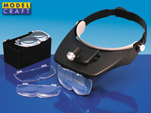 Kit lente d'ingrandimento con luce LC1764 - modelcraft modellismo