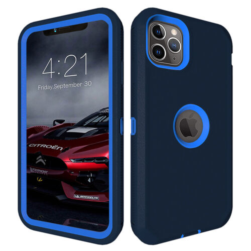 For iPhone 11 ,11 Pro Max Shockproof Defender Phone Armor Case Cover+Belt Clip - Picture 2 of 19
