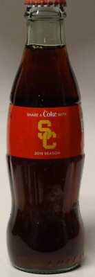 USC Trojans Coca-Cola Team Bottle 8oz