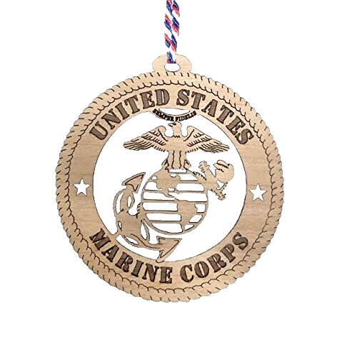 Marine Corps Ornament Christmas Gift United States USMC American Semper