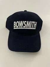 Bowsmith Embroidered Graphic Blue Adjustable Baseball Hat One Size