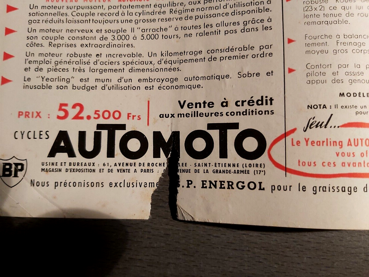 Revue technique motocycliste n°108 janvier 1956 NORTON MANX NSU QUICK MOTOBLOC 49cc LUX - Collection