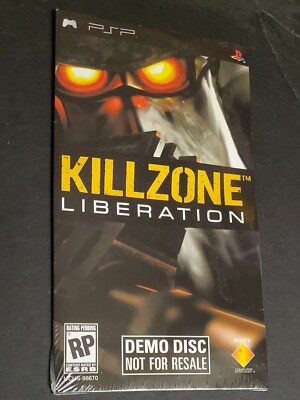 Playstation Portable Killzone: Liberation Demo Disc Sony PSP UMD SEALED RARE NFR
