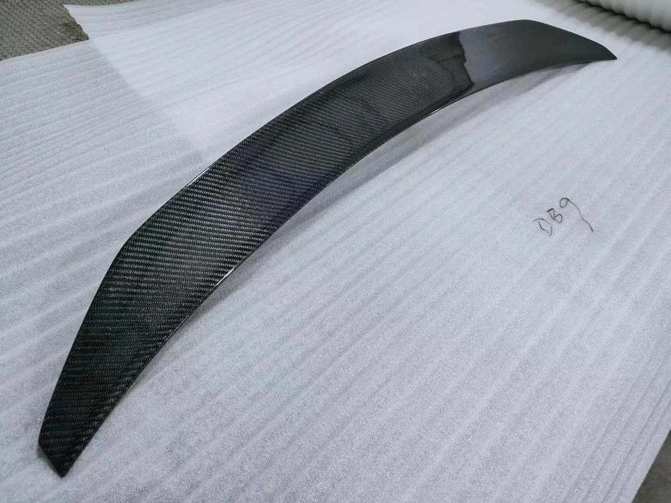 1PC Alerón de maletero trasero de fibra de carbono real para Aston Martin DB9 DBS 2005-2016 Foto 4 de 4