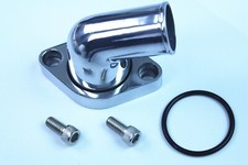 Polished Alum 15 Swivel Water Neck Thermostat Housing Small Big Block Chevy 350