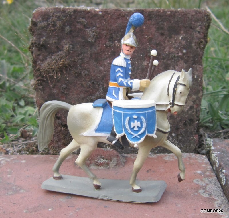 Starlux - Carabiniers Cavalier Et Timbalier - 2ème Rgt 1811 - Sous Boîte Liser - Premier Empire