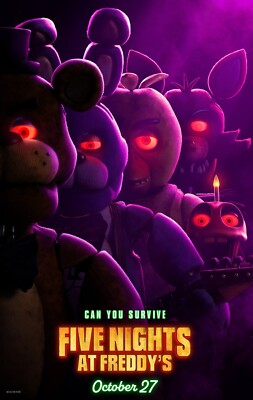 Five Nights At Freddy's movie poster (b) - 11 x 17 inches