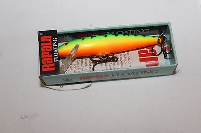 RAPALA WOBBLER-''FLOATING-7FT'' FIRE TIGER-7cm-MADE IN FINNLAND